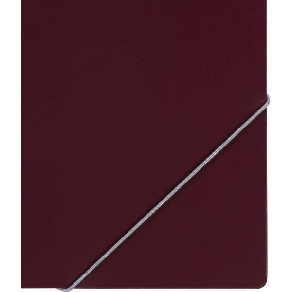 Eckspanner A4 PP bordeaux