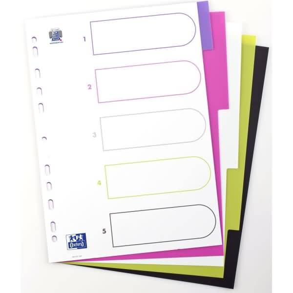 Register myColour A4 PP 300 my 5 Blatt sortierte Packung