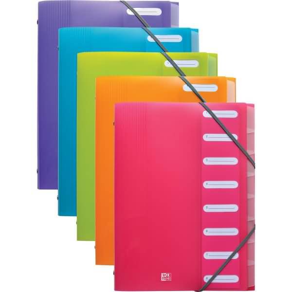 Ordnungsmappe School Life A4 PP 8 Fächer sortiert