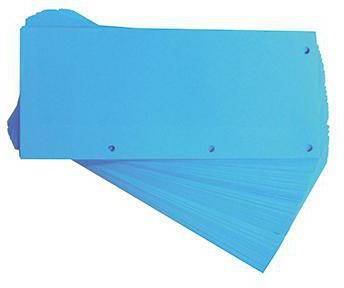 Oxford Trennstreifen Duo 400013889 160g Karton blau 60 St./Pack.