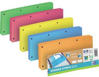 Oxford Trennstreifen Duo 400014012 160g Karton grün 60 St./Pack.