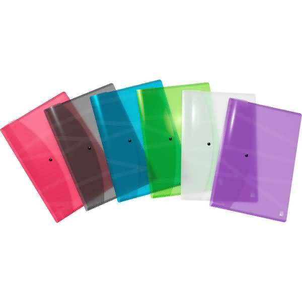 Dokumententasche Hawai A3 PP farbig sortiert