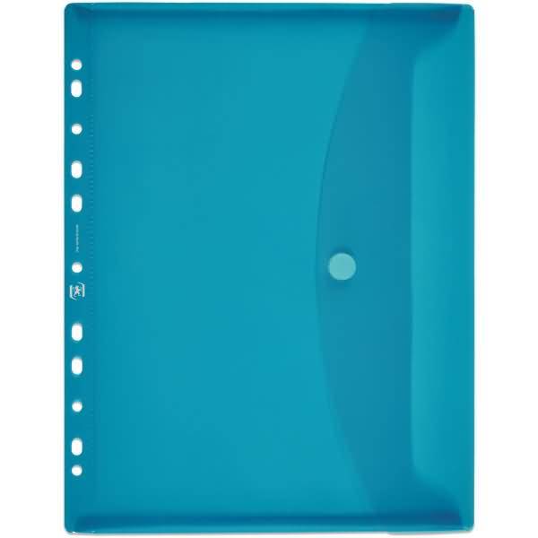 Dokumententaschen zum Abheften A4 PP VE=6 Stück transluzent sortiert