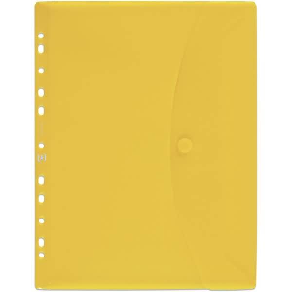 Dokumententaschen zum Abheften A4 PP VE=6 Stück transluzent sortiert