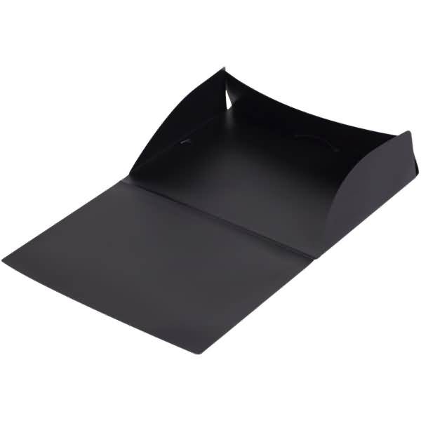 Eckspannmappe Urban A4+ PP blickdicht schwarz