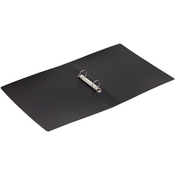 Ringbuch Urban A4 4cm Breite 2 Ringe PP blickdicht schwarz