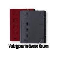 ELBA chic-Ordnungsmappe, Karton, A4, Fächer 1-7, dunkelblau (42495 DB) (42495 DB)