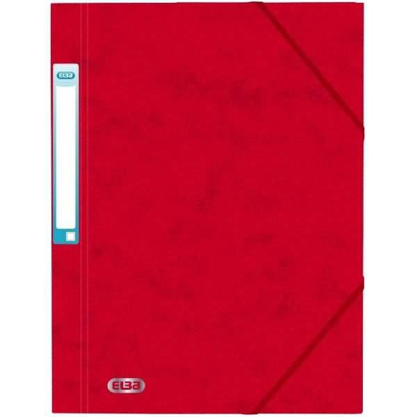 Eckspannermappe Eurofolio Prestige A4 Spezialkarton 600 g/qm rot