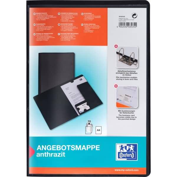 Angebotsmappe image+ schwarz