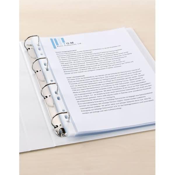 Prospekthüllen A4 PP 120my glasklar VE=25 Stück