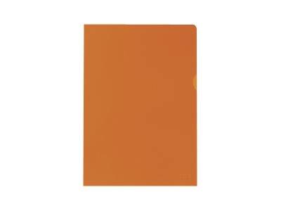 ELBA Premium - L-förmiger Ordner - für A4 - durchsichtig orange (Packung mit 25)