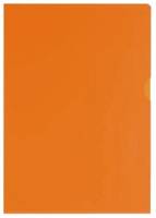 ELBA Premium - L-förmiger Ordner - für A4 - durchsichtig orange (Packung mit 25)
