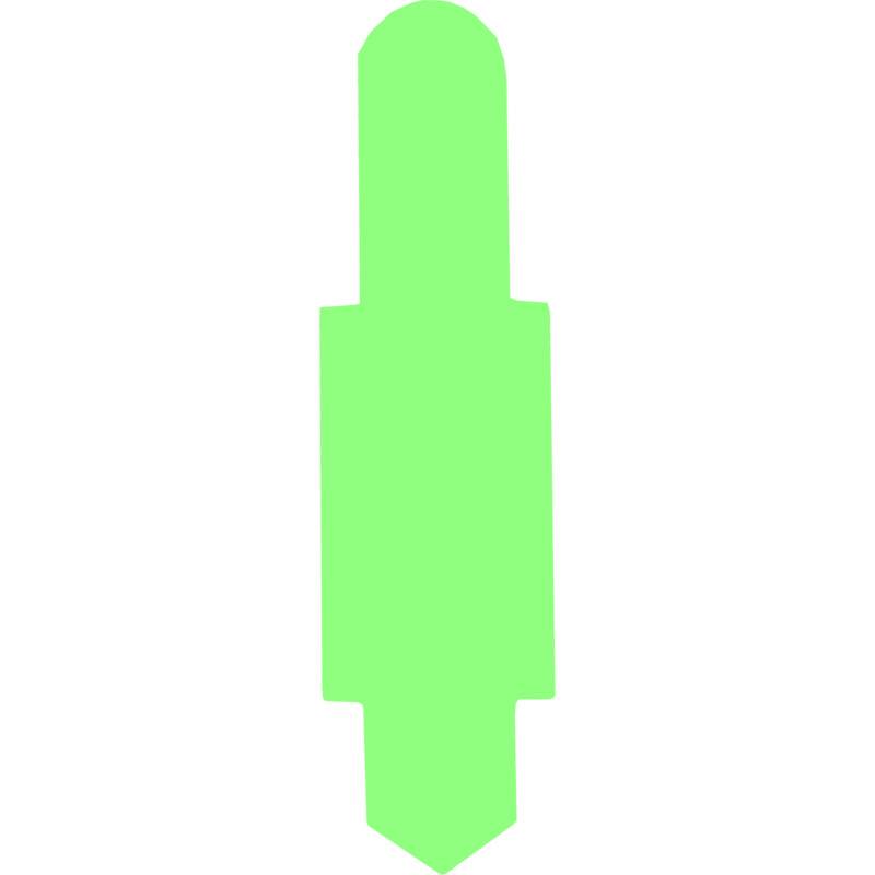 ELBA Stecksignal, hellgrün