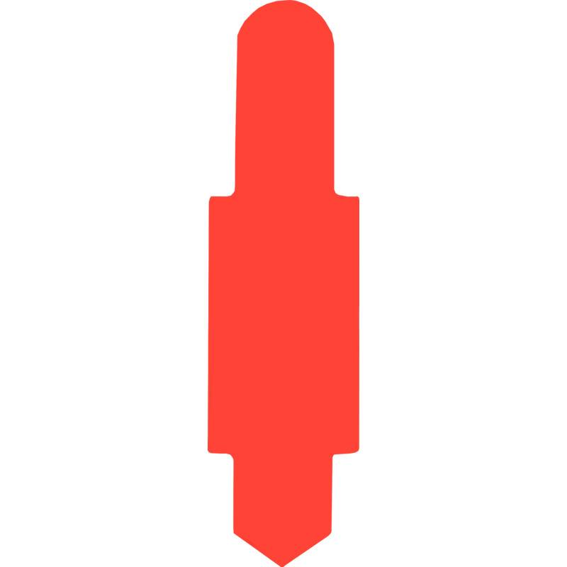 ELBA Stecksignal, rot