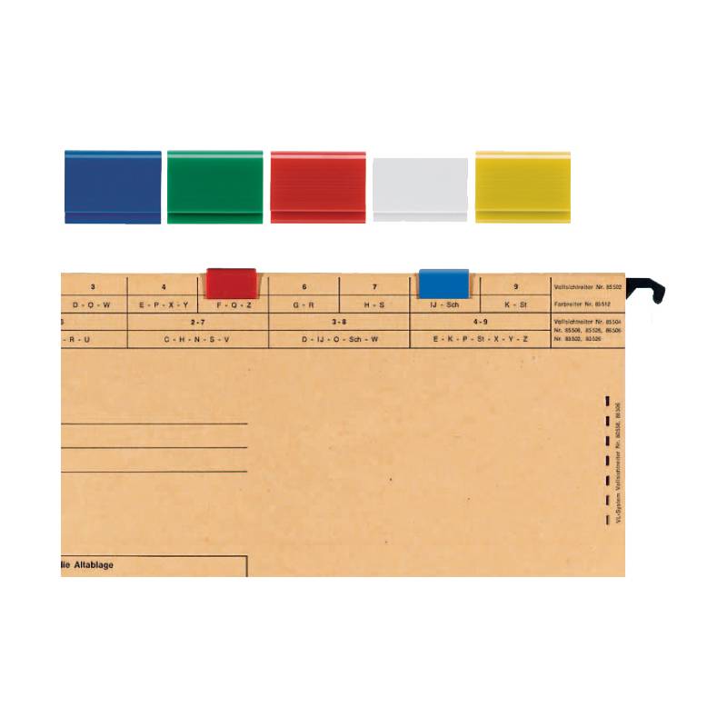 ELBA Farbreiter, aus PVC, zum Aufstecken, dunkelblau