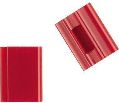 ELBA Farbreiter vertic 1 100420886 20x16mm PVC rot 25 St./Pack.