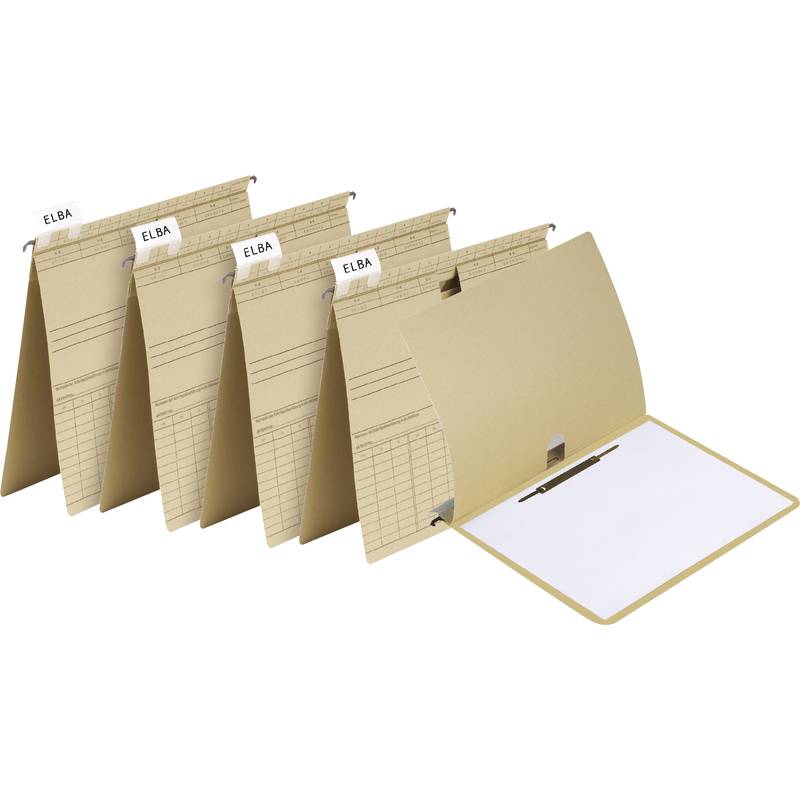 ELBA Hängehefter vertic ULTIMATE, kaufm. Heftung, 10er Pack