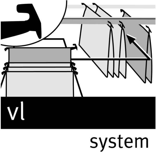 Hängehefter VL naturbraun