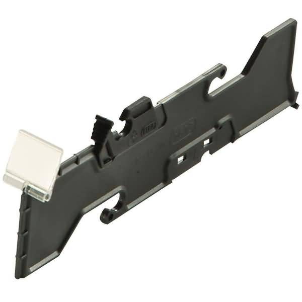 Pendelleitkarte PS schwarz zur Unterteilung von Pendelregistraturen