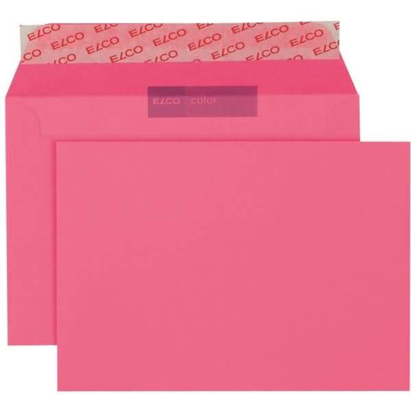 Briefumschläge Color eosinrot Haftklebung 100 g/qm VE=250 Stück