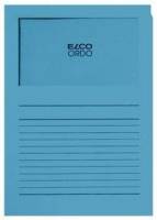 Elco ordo classico - L-förmiger Ordner - für A4 - hellblau (Packung mit 100)