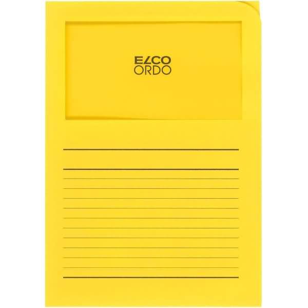 Elco ordo classico - L-förmiger Ordner - für A4 - Bright Yellow (Packung mit 100)