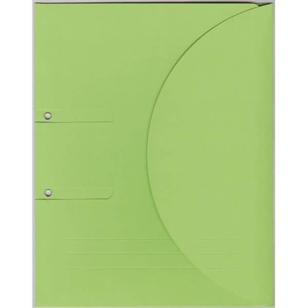 Ablagemappe Ordo collecto A4 Karton 315 g/qm Grundfarben grün VE=10 Stück