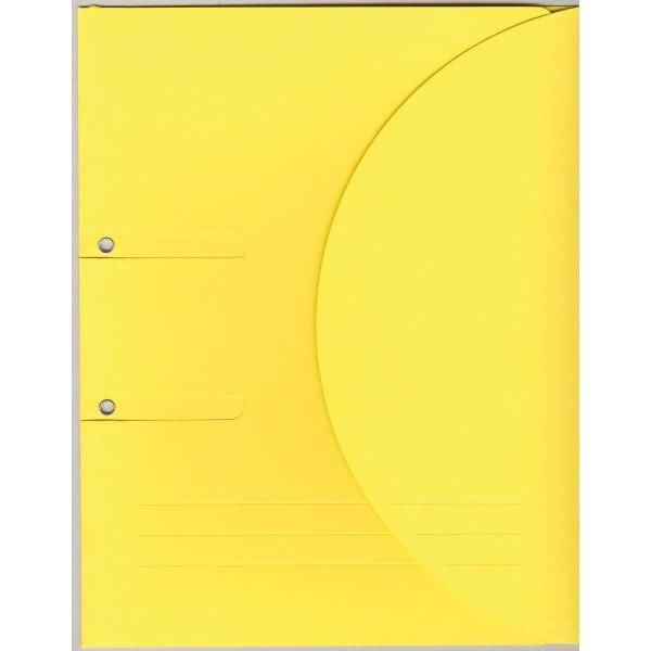 Ablagemappe Ordo collecto A4 Karton 315 g/qm Grundfarben gelb VE=10 Stück