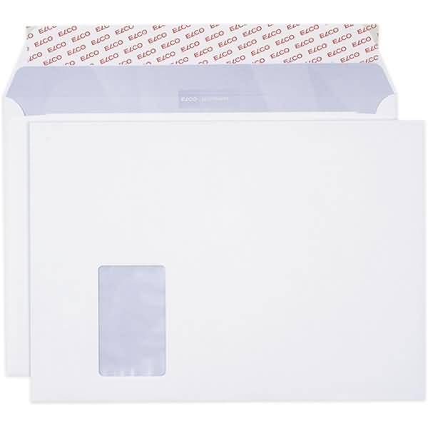 Briefumschläge Office Box C4 hochweiß Haftklebung Fenster 120 g/qm VE=250 Stück