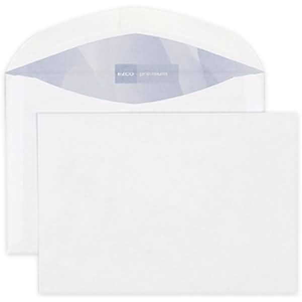 Briefumschläge C6 hochweiß gummiert mit Innendruck 80 g/qm VE=50 Stück