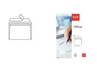 Einfaches Strichsymbol einer Taschentuchbox mit einem herausgezogenen Taschentuch, gezeigt neben einer Büroproduktepackung mit der Beschriftung „Büro