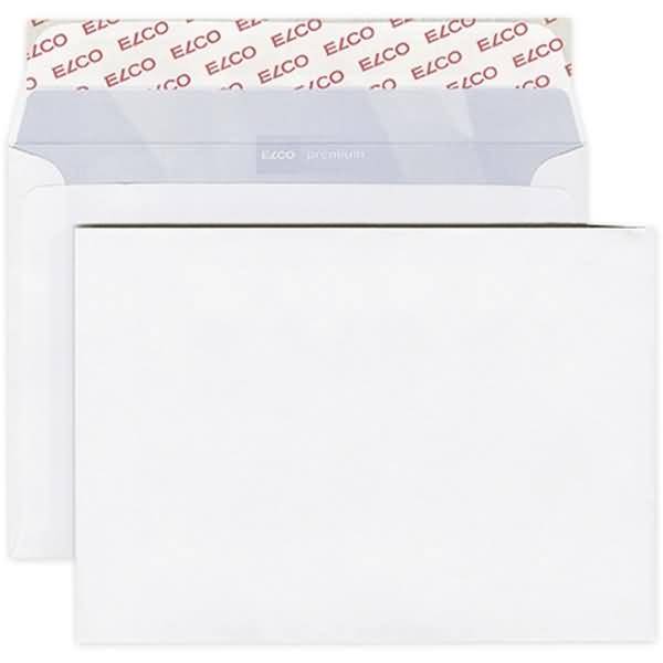 Briefumschläge B6 haftklebend 100g/qm weiß VE=25 Stück