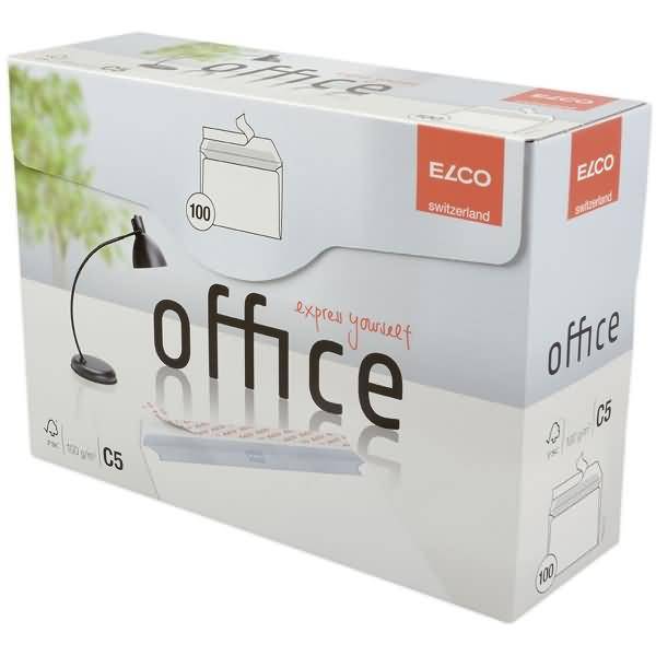 Elco Office C5, C5 (162 x 229 mm), Weiß, 100 g/m², 162 mm, 229 mm, 100 Stück(e)