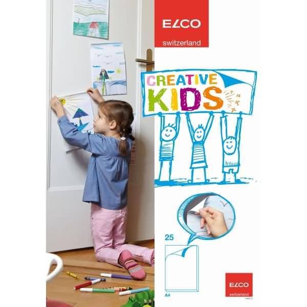 Zeichenblock Creative Kids A4 85g/qm 25 Blatt weiß