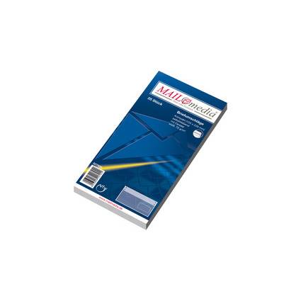 MAILmedia Briefumschlag Offset weiß, Kompakt, mit Fenster