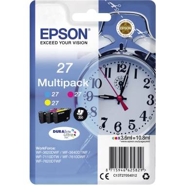 Epson Tintenpatrone C13T27054022 27 c/m/y 3 St./Pack.