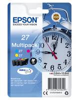 Epson 27 Multi-Pack - 3er-Pack - 10.8 ml - Gelb, Cyan, Magenta