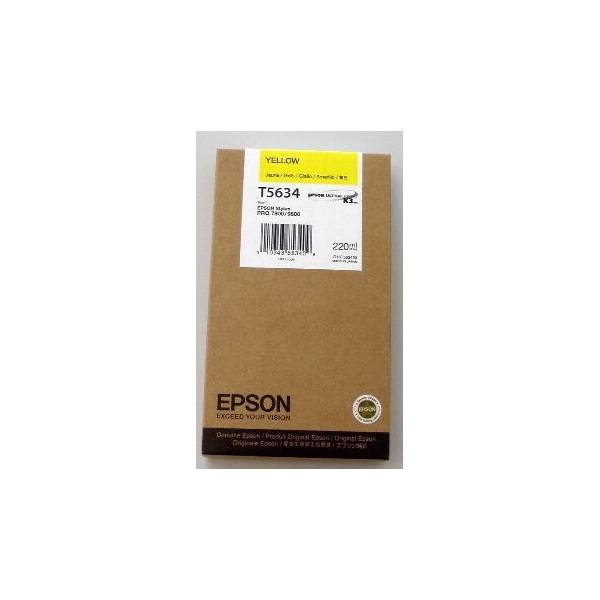 Epson UltraChrome K3 T5634 - 220 ml - Gelb - Original - Tintenbehälter - für Sty