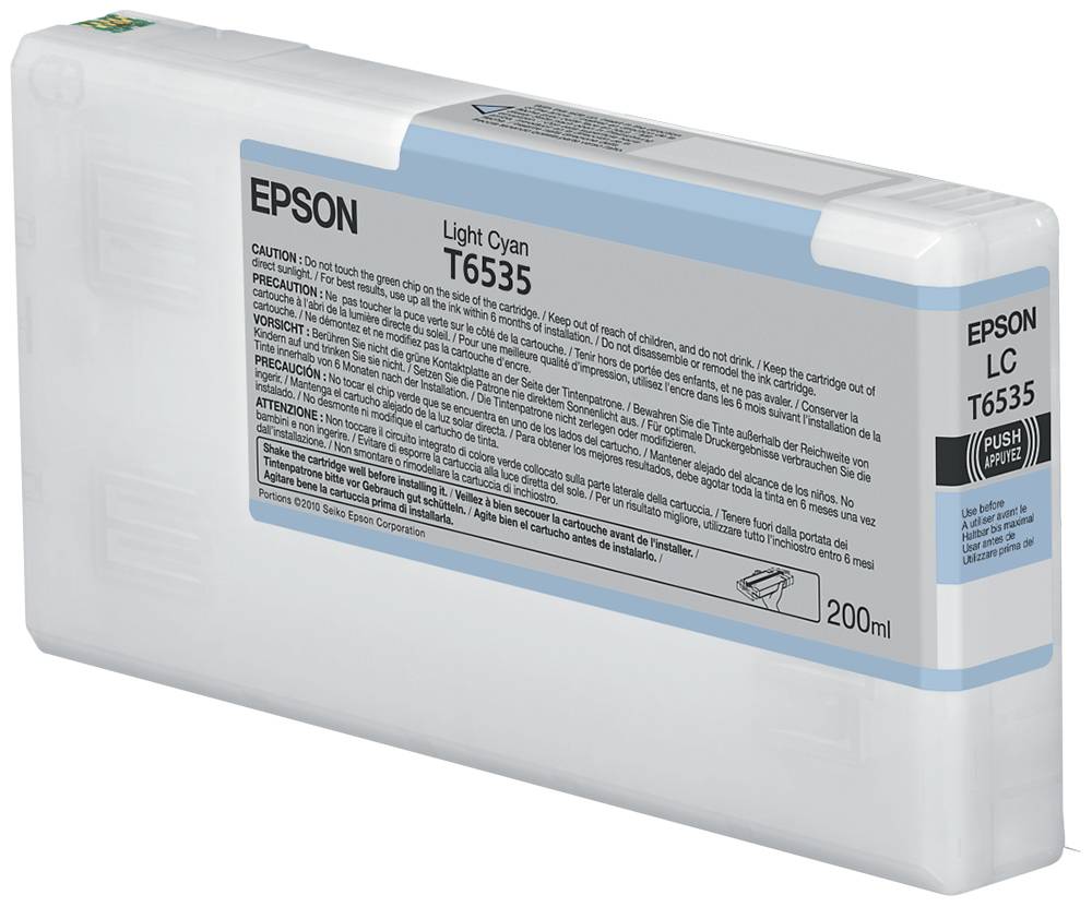 Epson - 200 ml - hell Cyan - Original - Tintenpatrone
