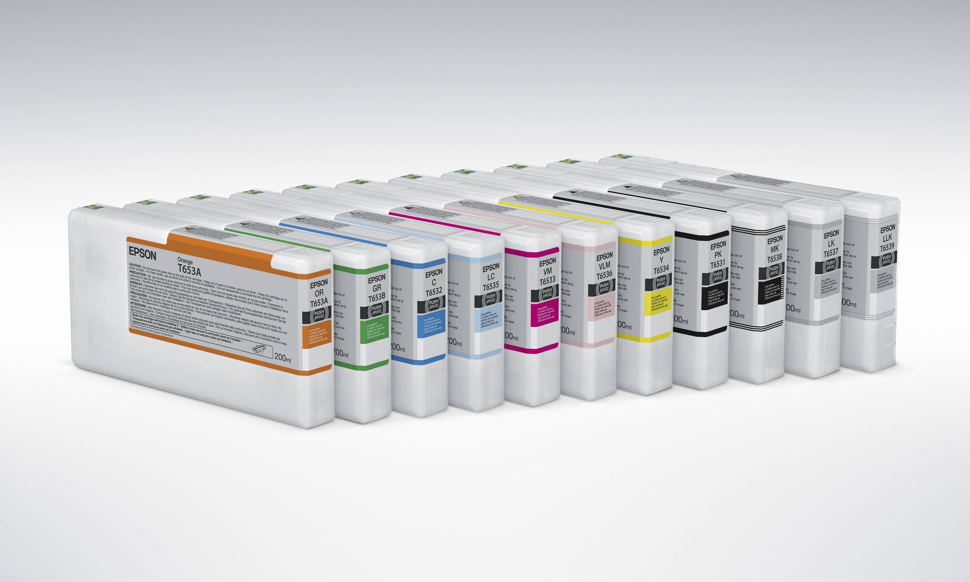 Epson - 200 ml - hell Cyan - Original - Tintenpatrone