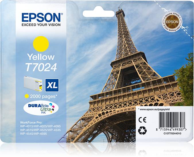 Epson T7024 - 21.3 ml - Größe XL - Gelb - Original
