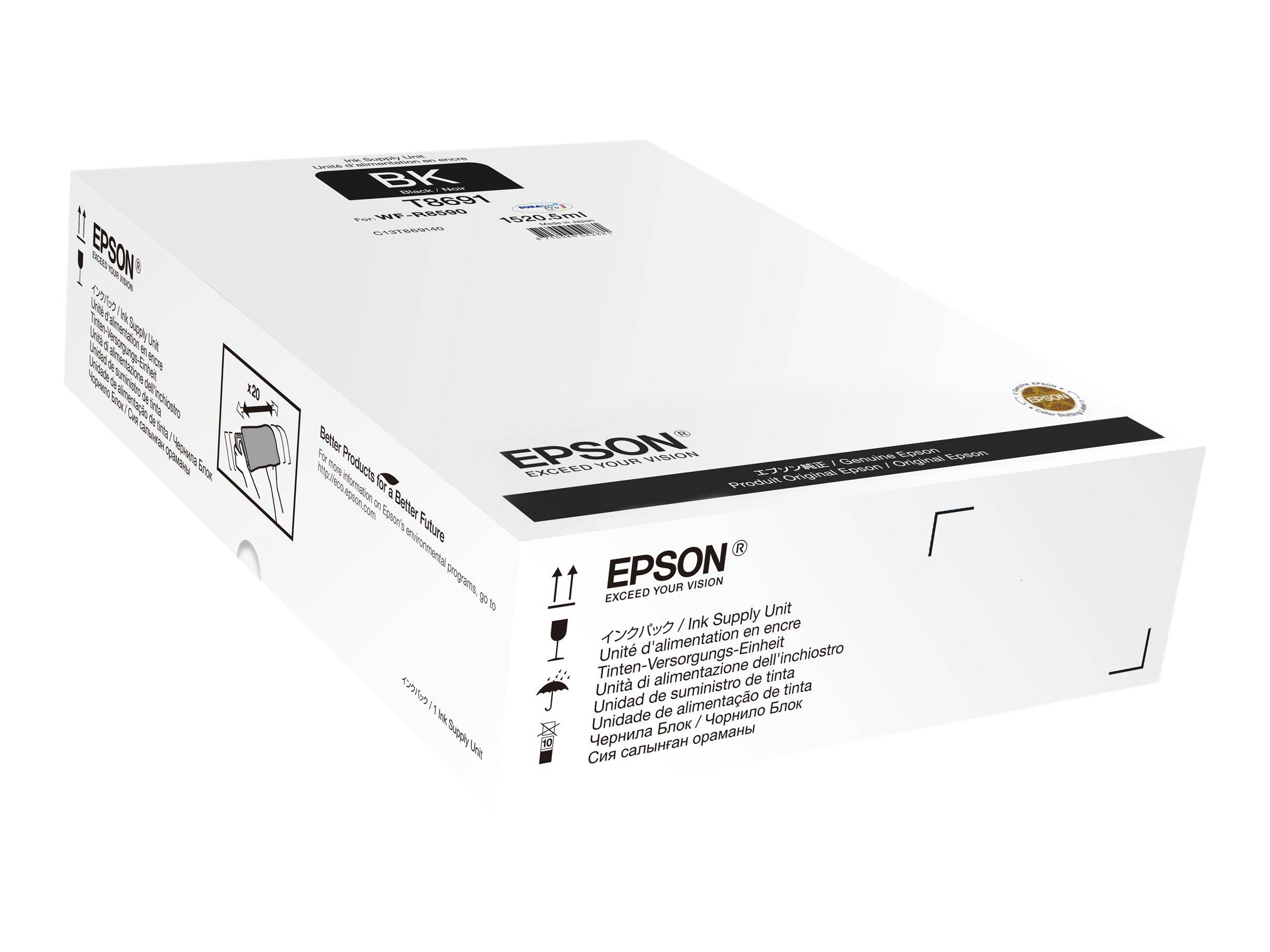 Epson T8691 - 1520.5 ml - Schwarz - Original