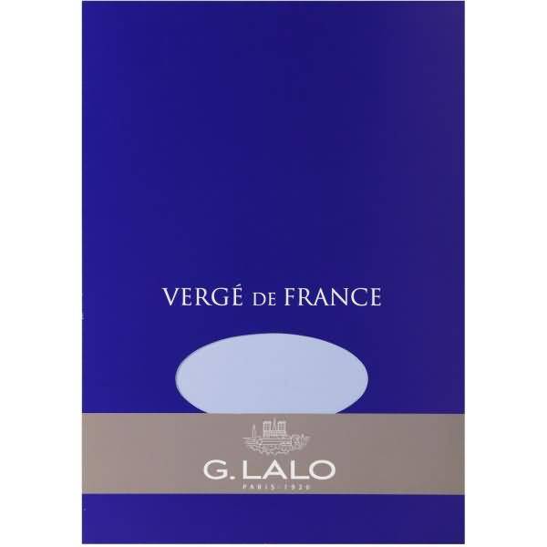 Schreibblock Verge de France A5 50 Blatt blau