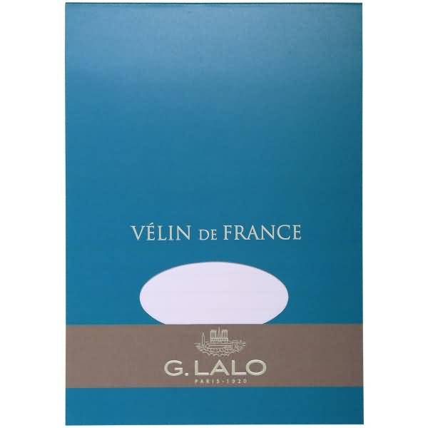Schreibblock Velin de France A5 100g/qm 50 Blatt weiß