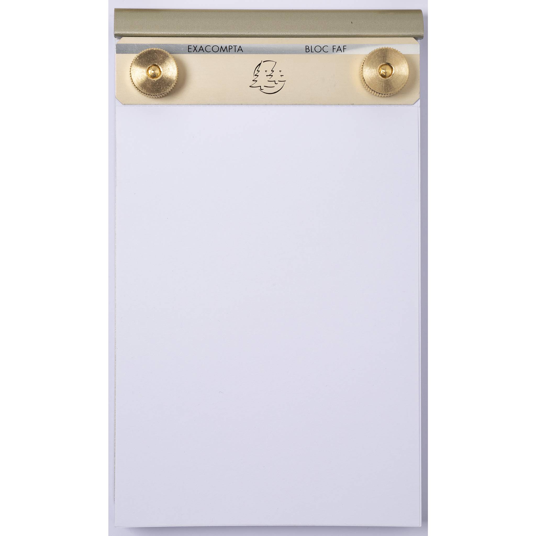 Exacompta Block FAF mit Einlage blanko, 18,5x11,5cm - 12113E