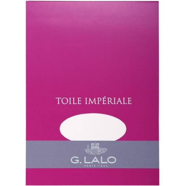 Schreibblock Toile Imperiale A5 100g/qm 50 Blatt weiß