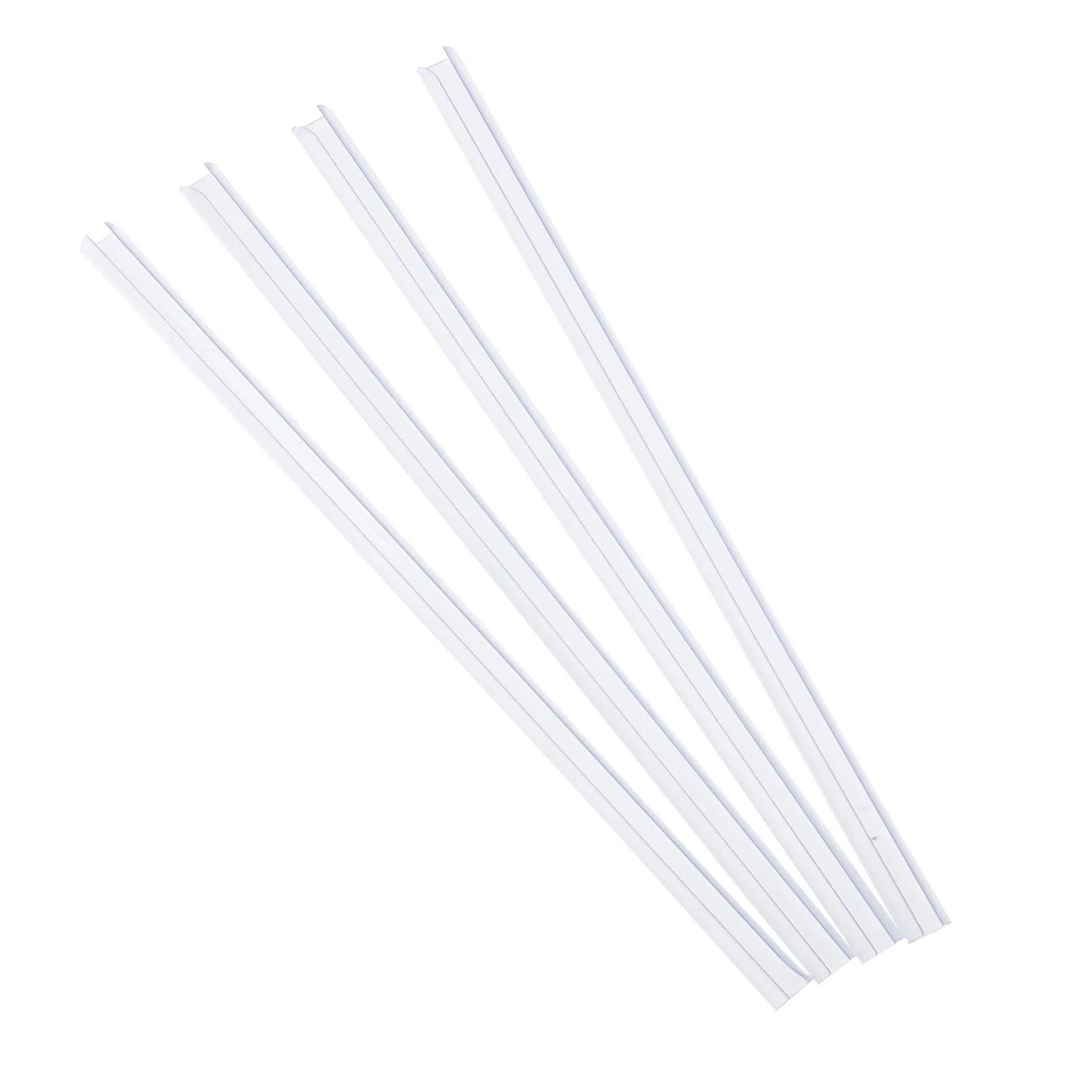 Exacompta 25 Stück Klemmschienen A4 120 Blatt Serodo 12mm Kristall 129780E