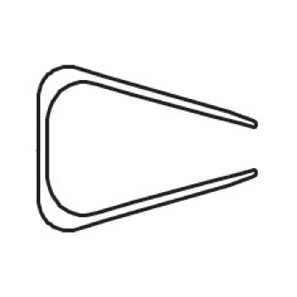 Exacompta 25 Stück Klemmschienen A4 120 Blatt Serodo 12mm Schwarz 129781E