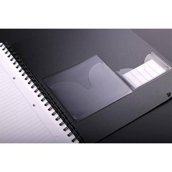 Meetingbook Exactive green filing A4 liniert schwarz