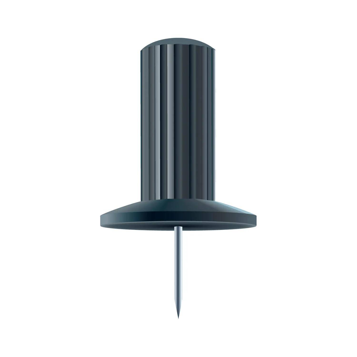 Exacompta Blisterbox 25x Pinnwandnadeln Papic Ø10mm Spitze 7mm Schwarz 14901E